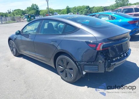 2024 Tesla Model 3 Long Range Dual Motor All-Wheel Drive/Rear-Wheel Drive z USA, uszkodzony, nr VIN 5YJ3E1EA3RF784002